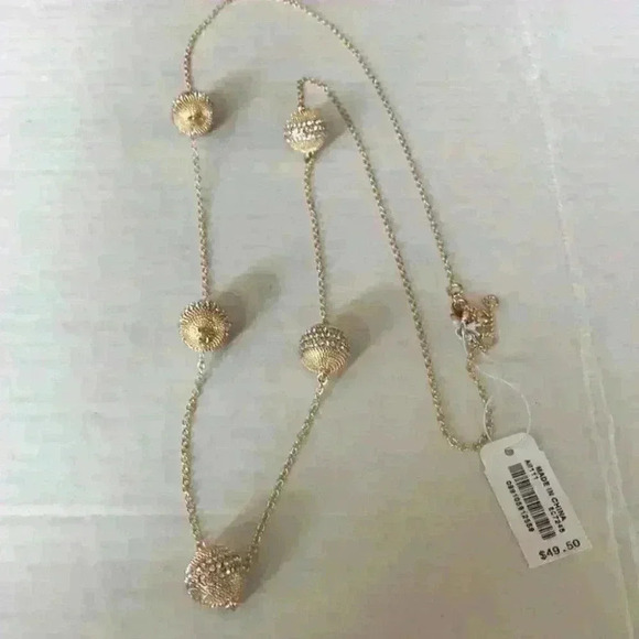 J Crew new Ball Pendant Necklace - Picture 6 of 8